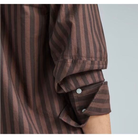 EVERLANE The Silky Cotton Balloon Sleeve Top - Picture 3 of 10